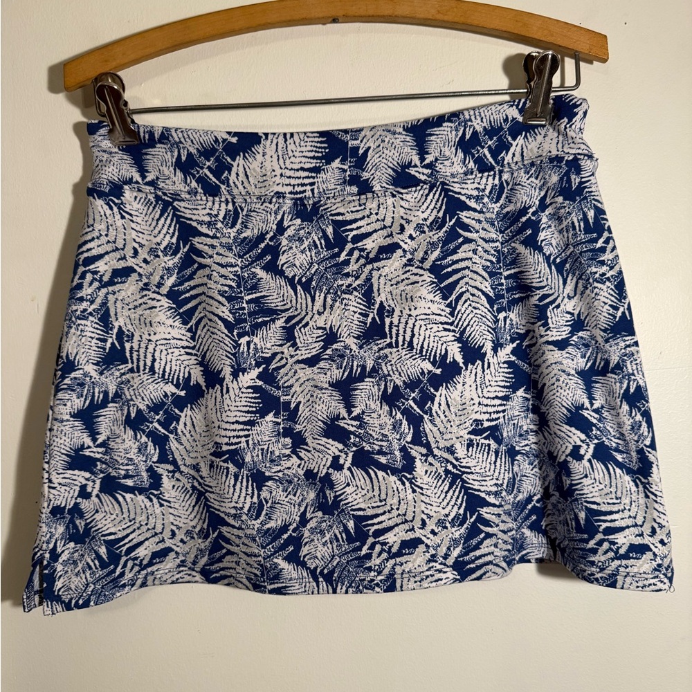 Tranquility by Colorado Clothing Navy and White Athletic Mini Skirt
